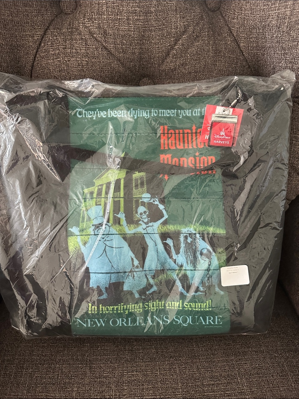 Brand new Harvey’s Disney Haunted Mansion Poster Tote Bag Purse